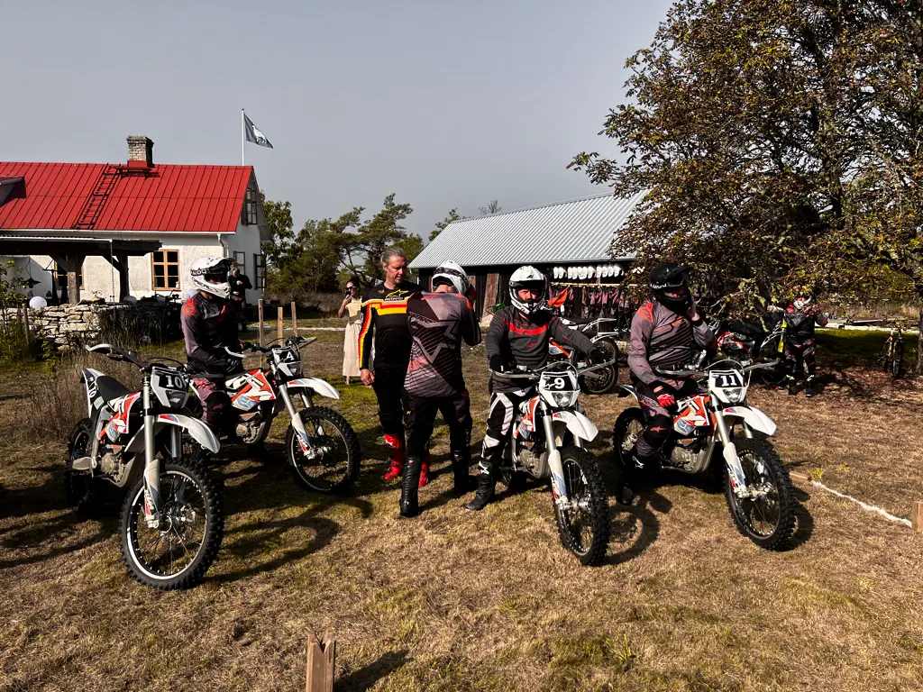 Crossmotorcyklar på Gotland